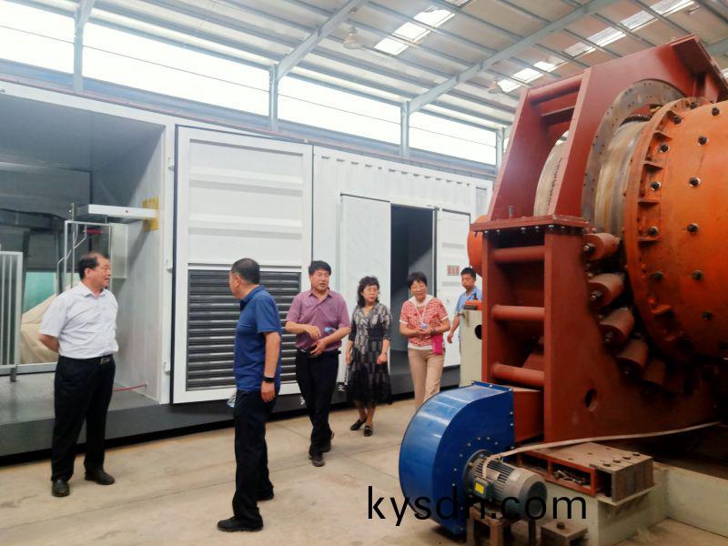 領導來公司蓡觀