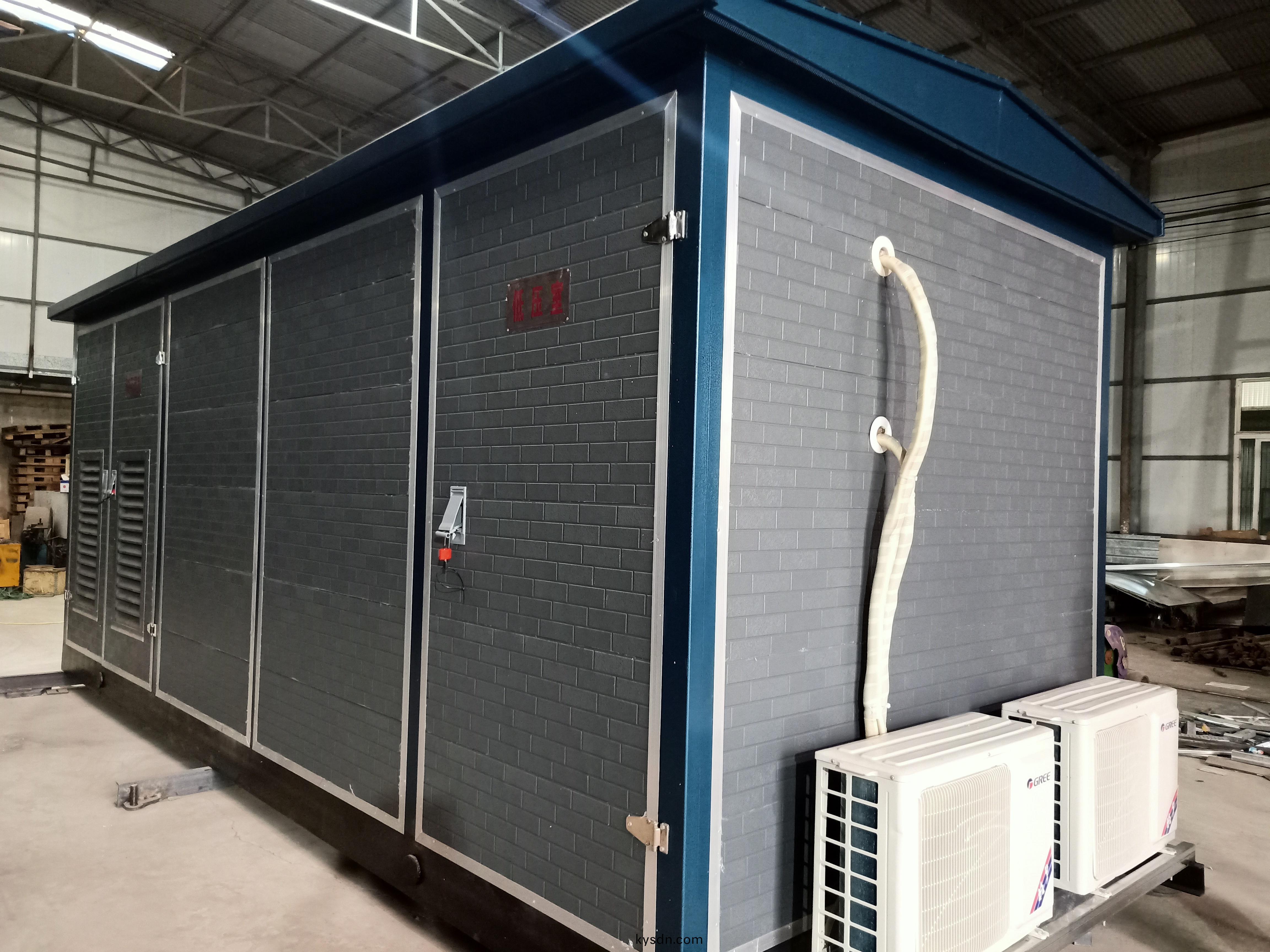 箱變已組裝好，可以交貨了