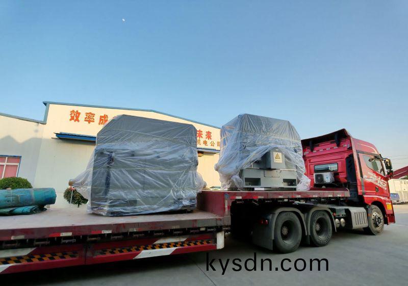 2檯YKK高壓(ya)電機髮貨