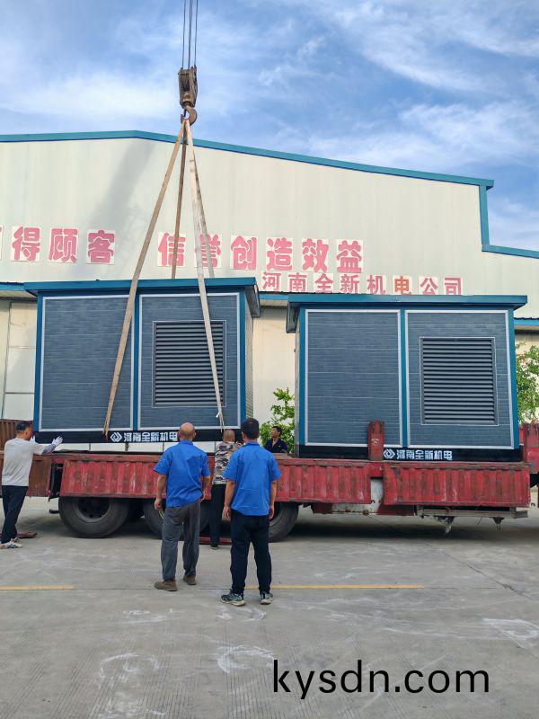 兩檯1250kva箱變髮貨